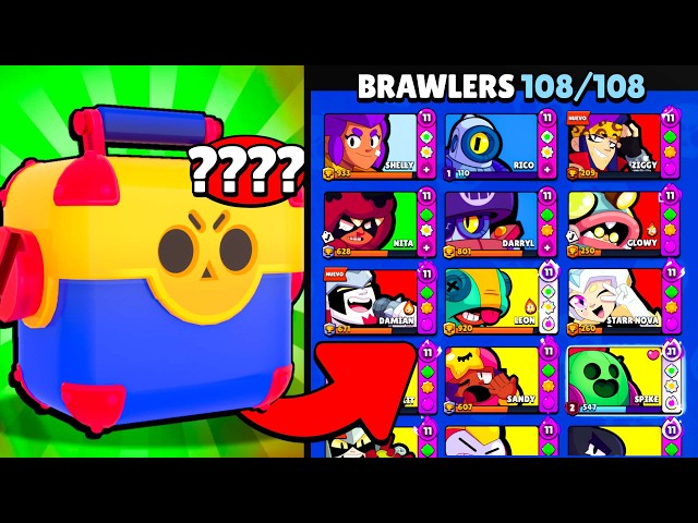 How Many MEGA BOXES Do You Need to Unlock ALL Brawlers?