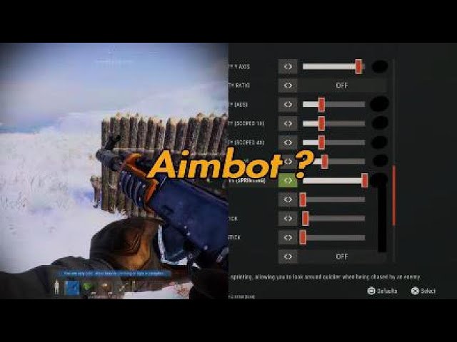 Rust Console Next Gen BEST SETTINGS!!! (Aimbot + Less Recoil)