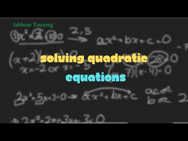 Factoring Quadratics (No BS guide)