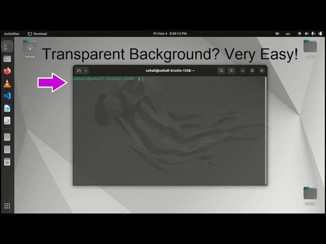How to Customize Terminal Appearance in Ubuntu OS 22.04.1 LTS
