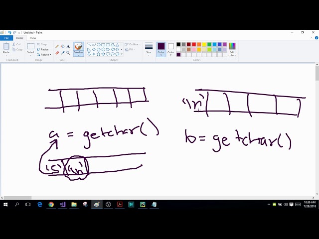 C Programming! getchar() Function and Buffers