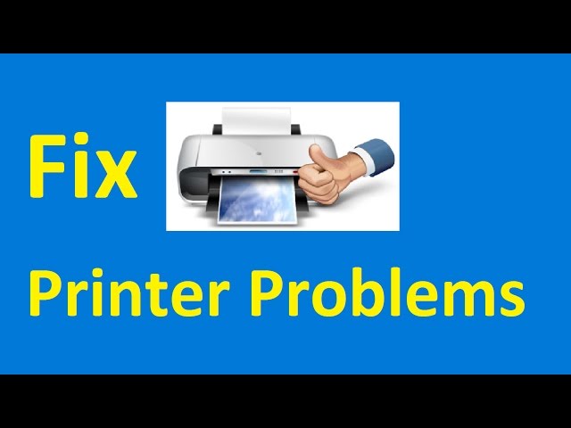 Windows 10 printer problems!! Fix - Howtosolveit