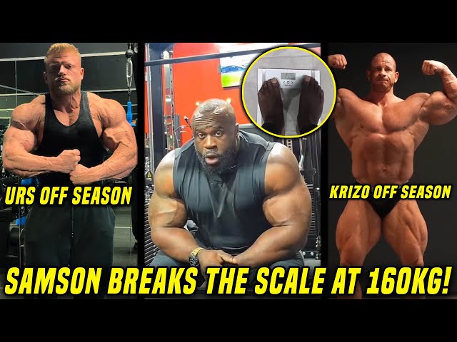 Samson Dauda BREAKS THE SCALE! 160KG Already! + Urs MAKING PROGRESS? + Krizo OFF SEASON