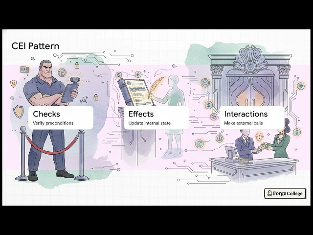 Smart Contract Security: Secure Development Principles — Forge College