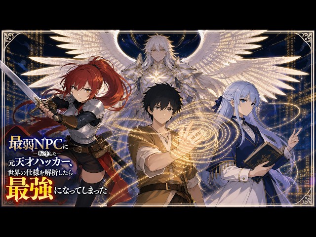 【異世界アニメ】最弱NPCに転生した元天才ハッカー、世界の仕様を解析したら最強になってしまった