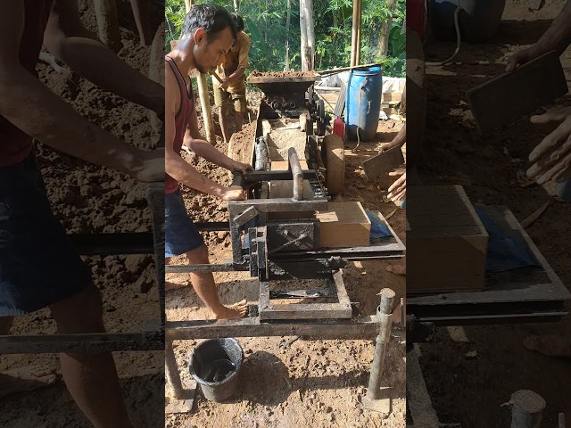 peembuatan batu bata merah dangan mesin pres