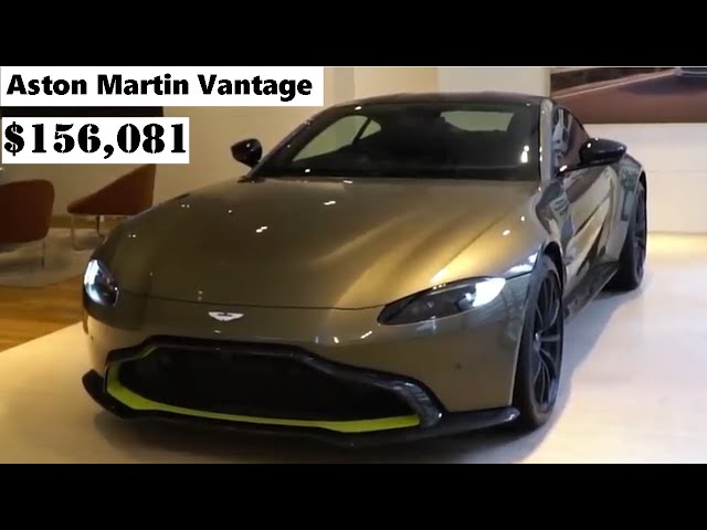 2020 Aston Martin Vantage | $156,081 Twin-Turbo V8 Coupe EXOTIC CAR