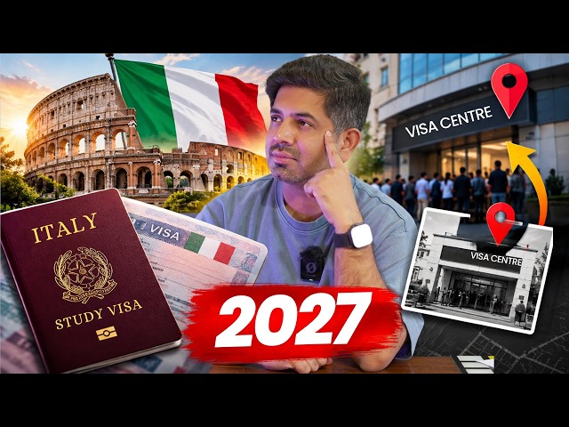 Italy Study Visa 2027: NEW Visa Centre Changes | Faisalabad Students MUST Know 🇮🇹