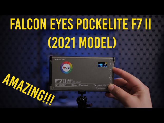 Falcon Eyes Pockelite f7 II Review (2021 Model)  - A great portable light