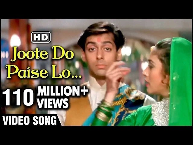 Joote Do, Paise Lo - Lata Mangeshkar & S.P. Balasubrahmaniam Superhit Duet - Hum Aapke Hain Koun