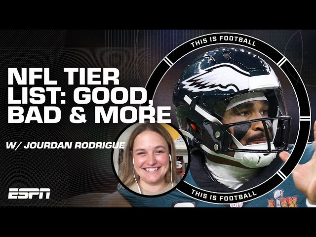 NFC Tiers with Jourdan Rodrigue 📈 | This Is Football