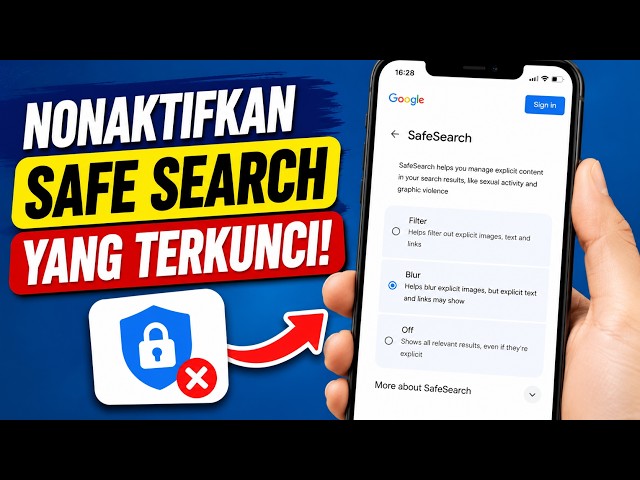 Cara Menonaktifkan Safe Search yang Terkunci | Google Android & Chrome