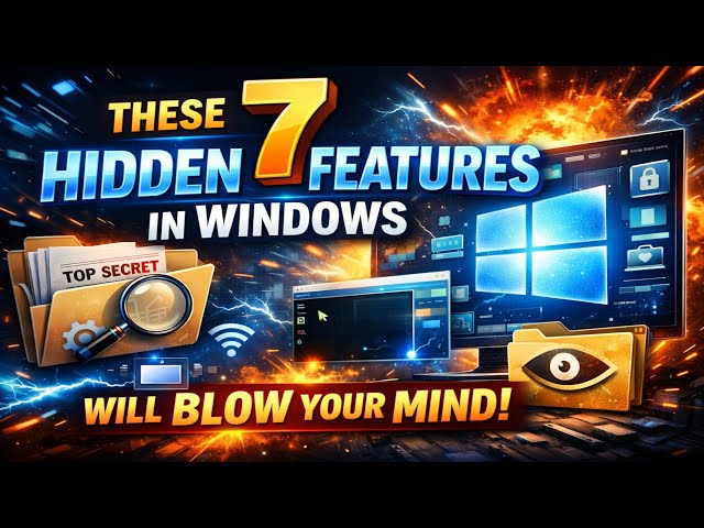 These 7 Hidden Features in Windows Will Blow Your Mind! (2026)