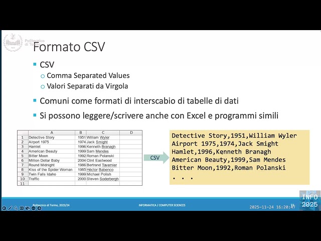 Info-2025-L28: Elaborazione di file CSV