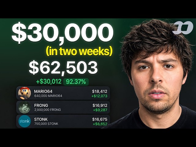 Gané $30,000 operando memecoins en 2 semanas (Tutorial para principiantes)