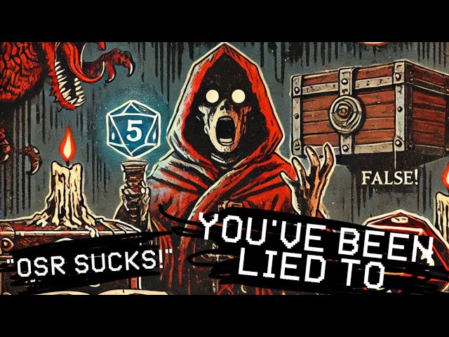 FIVE lies and misconceptions about OSR | D&D