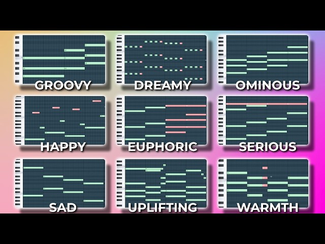 15 Chord Progressions for 15 Different Emotions