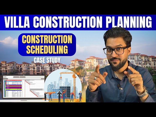The Villa Construction SECRET to Managing Projects Like a Pro | Primavera P6 Case Study