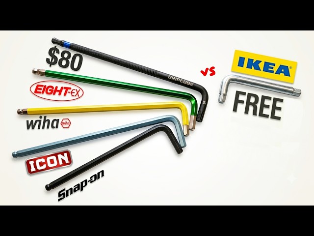 Testing the Finest Hex Keys Ever Made… & IKEA
