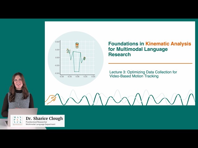 Lecture 3: Optimizing Data Collection for Video-Based Motion Tracking | Kinematics Lecture Series