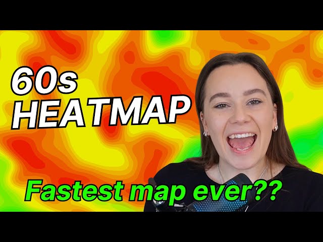 Make a Heatmap in 60 Seconds | Step-by-Step Tutorial