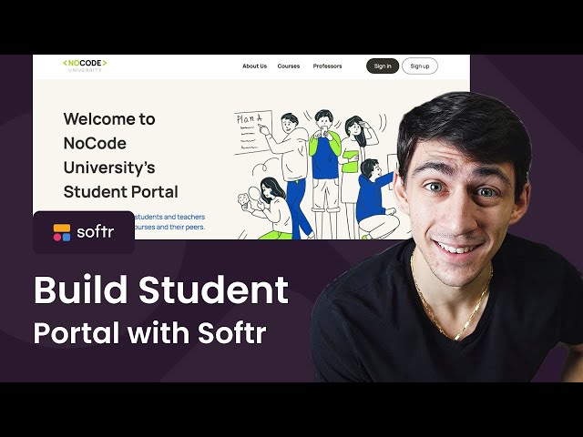 How to Build a Student Portal in Softr (+ Free Template)