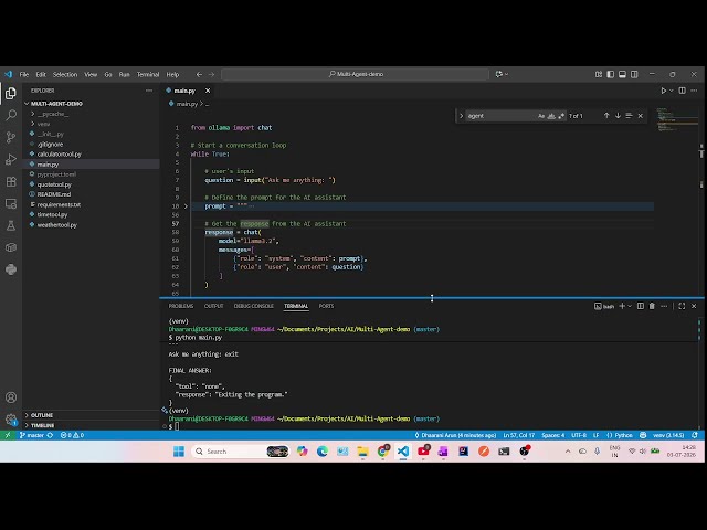 Build a Multi Tool AI Agent in Python  Function Calling & Tool Calling Explained