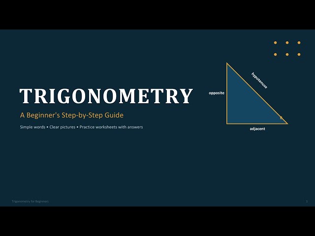 Trigonometry Made Easy for Beginners |SOH CAH TOA Explained Step by Step @Learn.achieve.succeed67