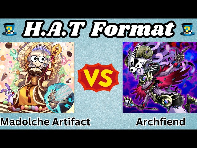 Madolche Artifact Vs Archfiend! | HAT Format Replay Review! | Yu-Gi-Oh! April 2014 Banlist