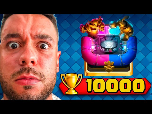 I GET ALL 10,000 CUPS IN CLASH ROYALE - TheGrefg