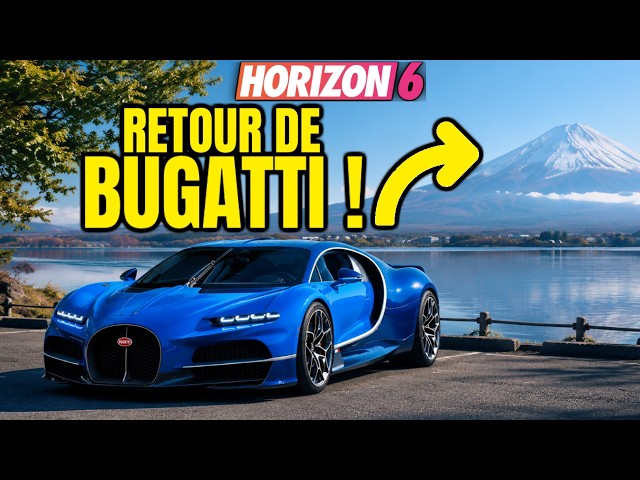 FORZA HORIZON 6: BUGATTI COMING VERY SOON (AND 6 OTHER NEW BRANDS)!
