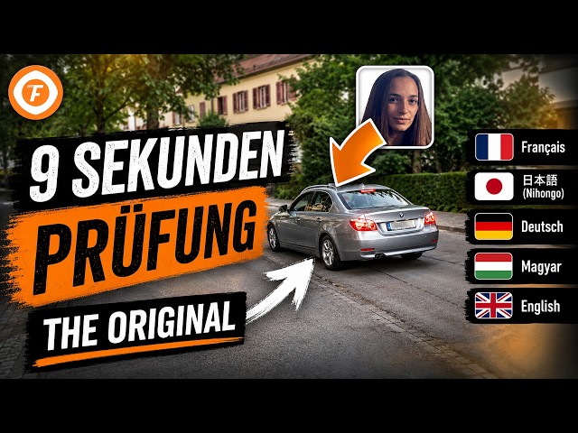 9 Sekunden Prüfung, durchgefallen Das Original 😱😱😱  | Fahrschule Frey Fahren