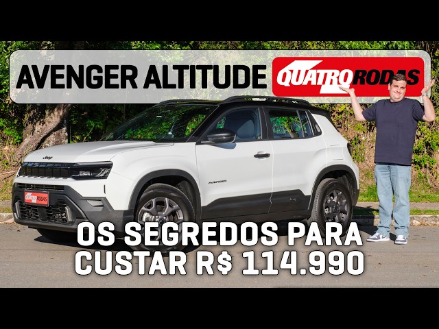 Jeep Avenger Altitude is CHEAPER than the Fiat Pulse, but doesn't look like it; WHAT IS IT MISSING?