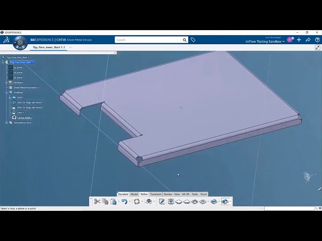 CATIA 3DEXPERIENCE Sheet Metal Fundamentals