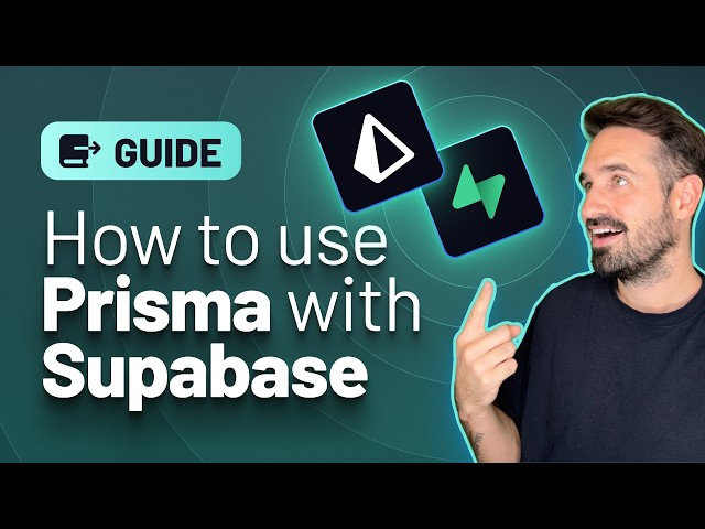 How to use Prisma with Supabase (v7 update)