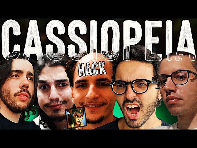 HACKER CASSIOPEIA vs 5 HIGH ELO PLAYERS!