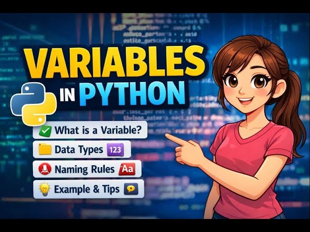 Variables in Python | Complete Beginner Guide with Examples