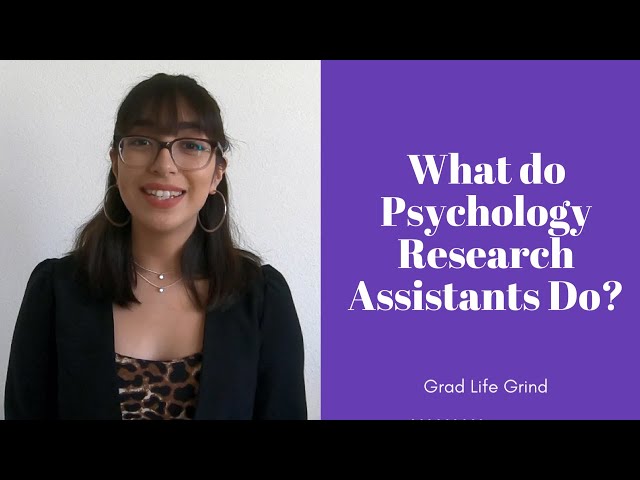 MY RESEARCH ASSISTANT EXPERIENCE | PSYCHOLOGY (Undergraduate)