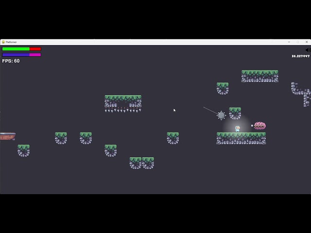Python Pygame platformer NEA