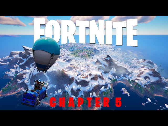 FORTNITE CHAPTER 5 IS HERE!!!!!!!!!!!!! 😭