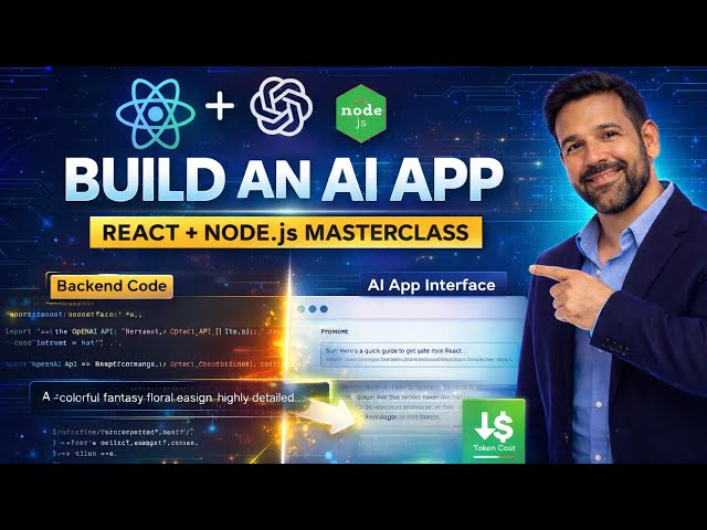 Full-Stack OpenAI App Tutorial: React & Node.js API Integration (Build Your First AI App!)