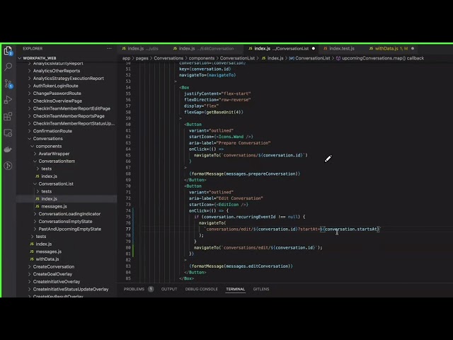 ReactJs Pair Programming