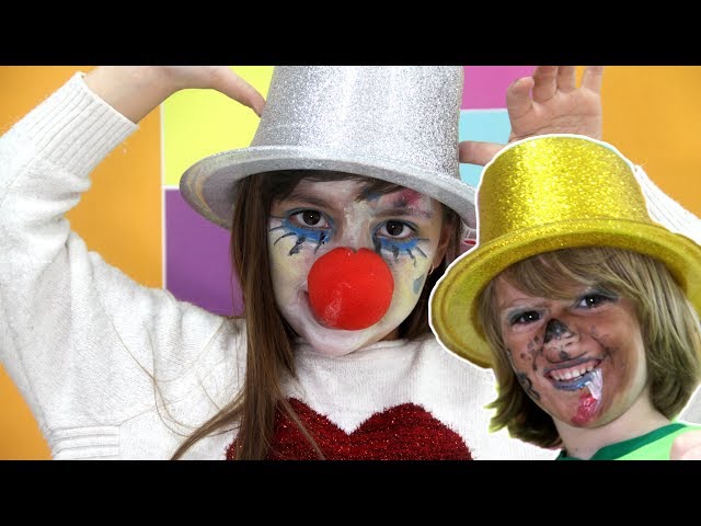 Freddy Five Nights at Freddy's as Gertit and Clown done by Orgesa with Makeup