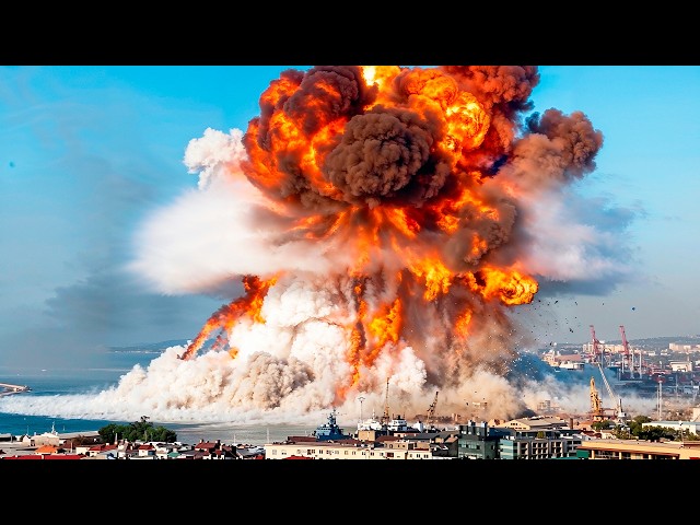 Watch How Ukraine DESTROYS Half of Russia's Black Sea Fleet