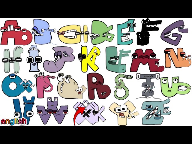 Alphabet lore song but messy