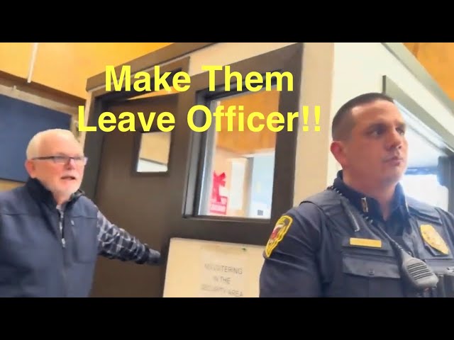 Security Guard-I’m Calling The REAL Police!! 911!! #fyp #foryou #fypシ 