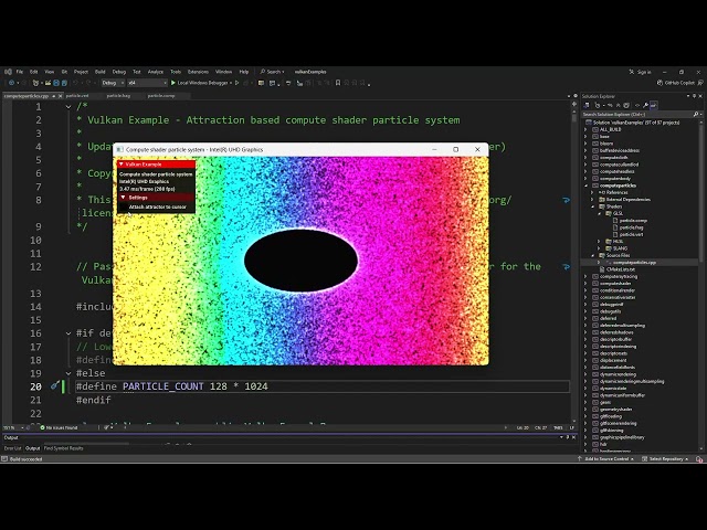 GPU Programming | Compute Particles PART 1 | Vulkan API | Cuda Education | 600 lines of code...