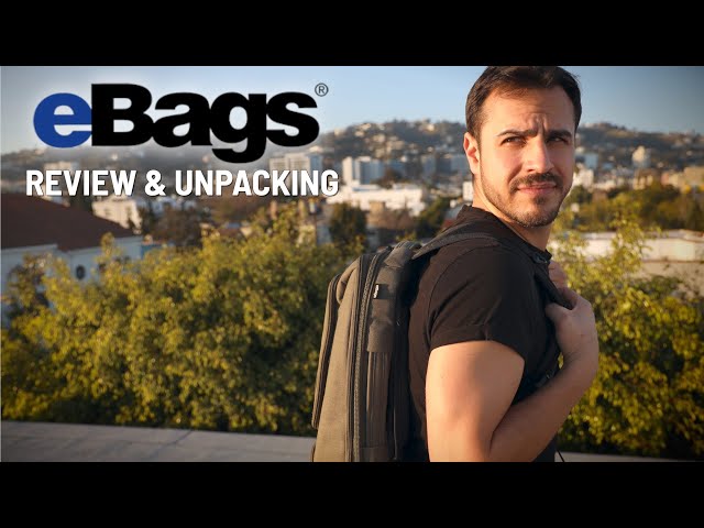 eBags Professional Slim Laptop Backpack Review - The Best Tech Backpack 2020