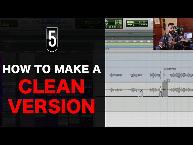 How To Make A Clean Version or Radio Edit of a Song