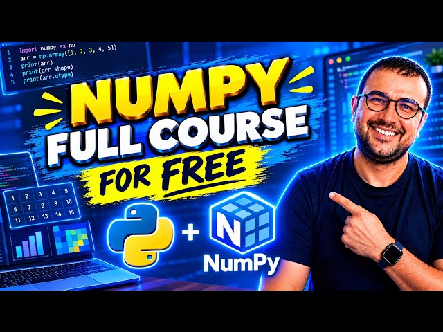 NumPy Full Course For FREE in Python 